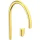 IS-Waschtischarmatur-hoher-Auslauf-Solos-ohne-Ablaufgarnitur-rund-Brushed-Gold-A7830A2 gallery number 1